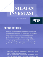 Materi Xii-Penilaian Investasi