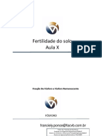 Fertilidade Do Solo Aula X