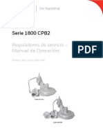 1800 CPB2 Service Regulator - American Meter - Manual de Operacion - Español - 2019