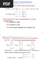 L6-L7-Matrices For Linear Transformations