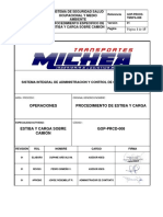 Procedimiento Estiba y Carga TMSPA