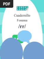 Cuadernillo Fonema RR