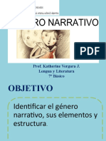 Género Narrativos - Semana 13 Marzo