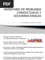 Inventario de Problemas Conductuales y Socioemocionales