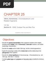 Chapter25 With Comments - Vibrio - Aeromonas - Chromobacterium