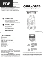 Manual Zeus 150 Led