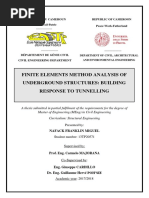 FEM Analysis of Underground Structures