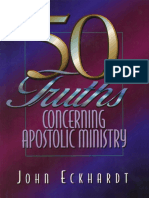 50 Truths Concerning Apostolic - John Eckhardt