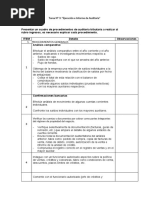 Ejecucion de Informe de Auditoria