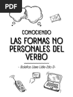 Las Formas No Personales Del Verbo 123