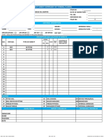 SAMPLE Defect Sheet