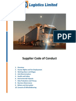 REF 0085 CTI Logistics Supplier Code of Conduct