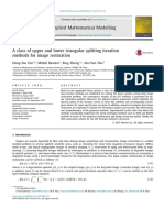 A Class of Upper and Lower Triangular Splitting Itera - 2018 - Applied Mathemati