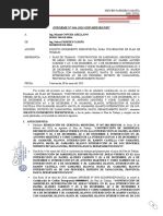 Informe 04 Solicito Incremento Presupuestal