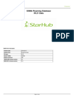 GSMA Roaming Database IR.21 Data