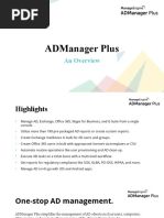 ADMP Presentation