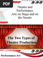 Theatre and Performance