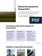 Manual de Inspeção de Wind Farm