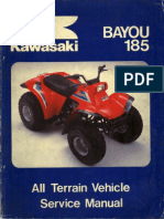 18848510-Kawasaki Bayou 185 Service Manual Repair 1985-1986 Klf185