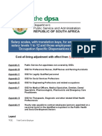 Cost of Living Adjustment 1 April 2022 For Employees On Levels 1 To 12 and Osds