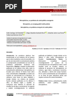 Microplásticos, Un Problema de Salud Pública Emergente