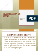 Investigaciones de Brotes