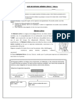 GUIA DE APRENDIZAJE DE LENGUAJE DEL GENERO LIRICO 7MOS AGOSTO - Septiembre Modificar 2022