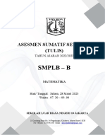 Naskah Soal Tulis Matematika SDH Telaah