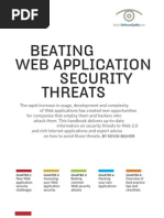 Beating Web Application Security Threats