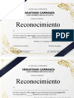 Diplomas de Aprovechamiento