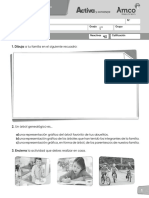 Conocimiento Del Medio: Evaluación Trimestral - 1. Grado Trimestre 3 - Abril - Junio