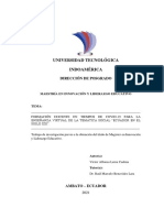 Trabajo 343 - Meile 7, Lema Cadena Víctor Alfonso