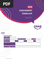 Risk Assessment Template