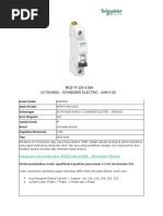 Miniature Circuit Breaker (MCB) Tipe iK60A - Schneider Electric