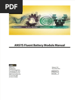 Ansys Fluent Battery Module Manualpdf