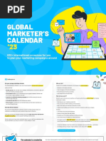 Global Marketing Calendar