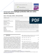 Natural Gas Based Hydrogen Production Wi