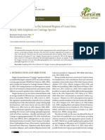 Angiosperm Diversity in The Semiarid Region of Ceará State, Brazil, With Emphasis On Caatinga Species