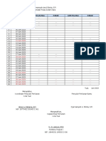 Daftar Hadir Juni 2023