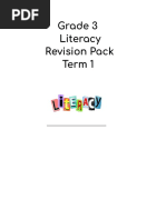 Lit Revision Pack Term 1