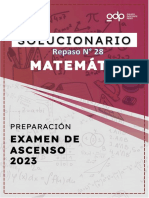 Modulo 54 - Repaso 28 - Solucionario Docente-Peru-L-Solucionario-Sec.-Matematica