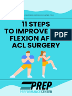 11 Steps To Improve Knee Flexion After ACL Surgery