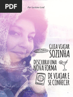 Ebook Guia Viajar Sozinha