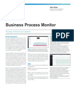 Business Process Monitor: Proactively Monitor End-User Experience