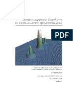 Nichtklassische Zustände in Ultrakalten Quantengasen