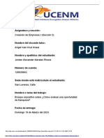 Ensayo Expositivo Sobre C Mo Evaluar Una Oportunidad de Franquicia