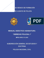 Manual de Derecho Policial I 2016