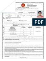 Admit Card