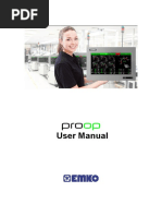 Proop HMI Panel User Manual