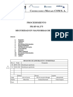 PR-SP-01.275-Rev 01 - Seguridad. en Maniobras de Izaje